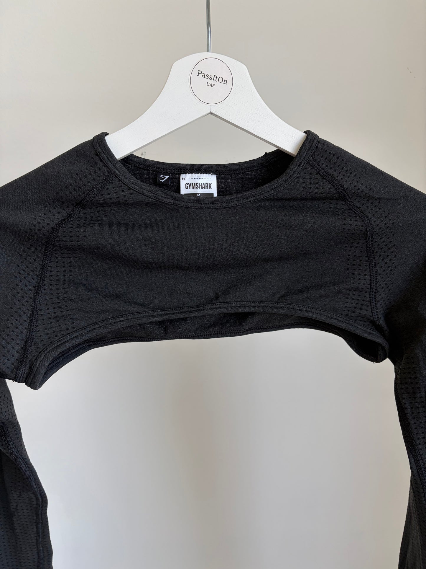 gymshark long sleeve shrug top