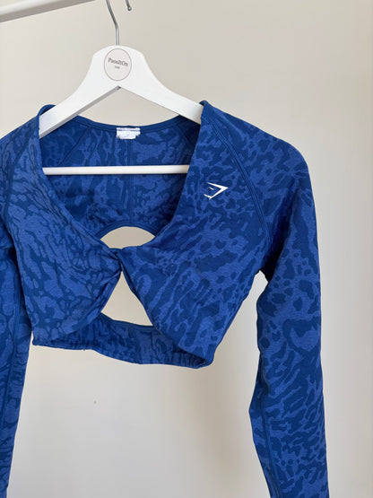 gymshark twist front shrug