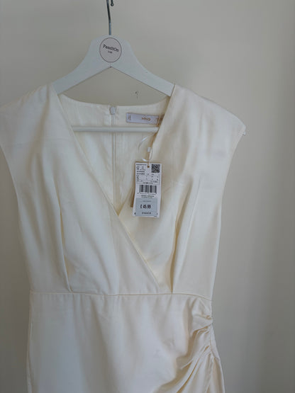 mango white dress