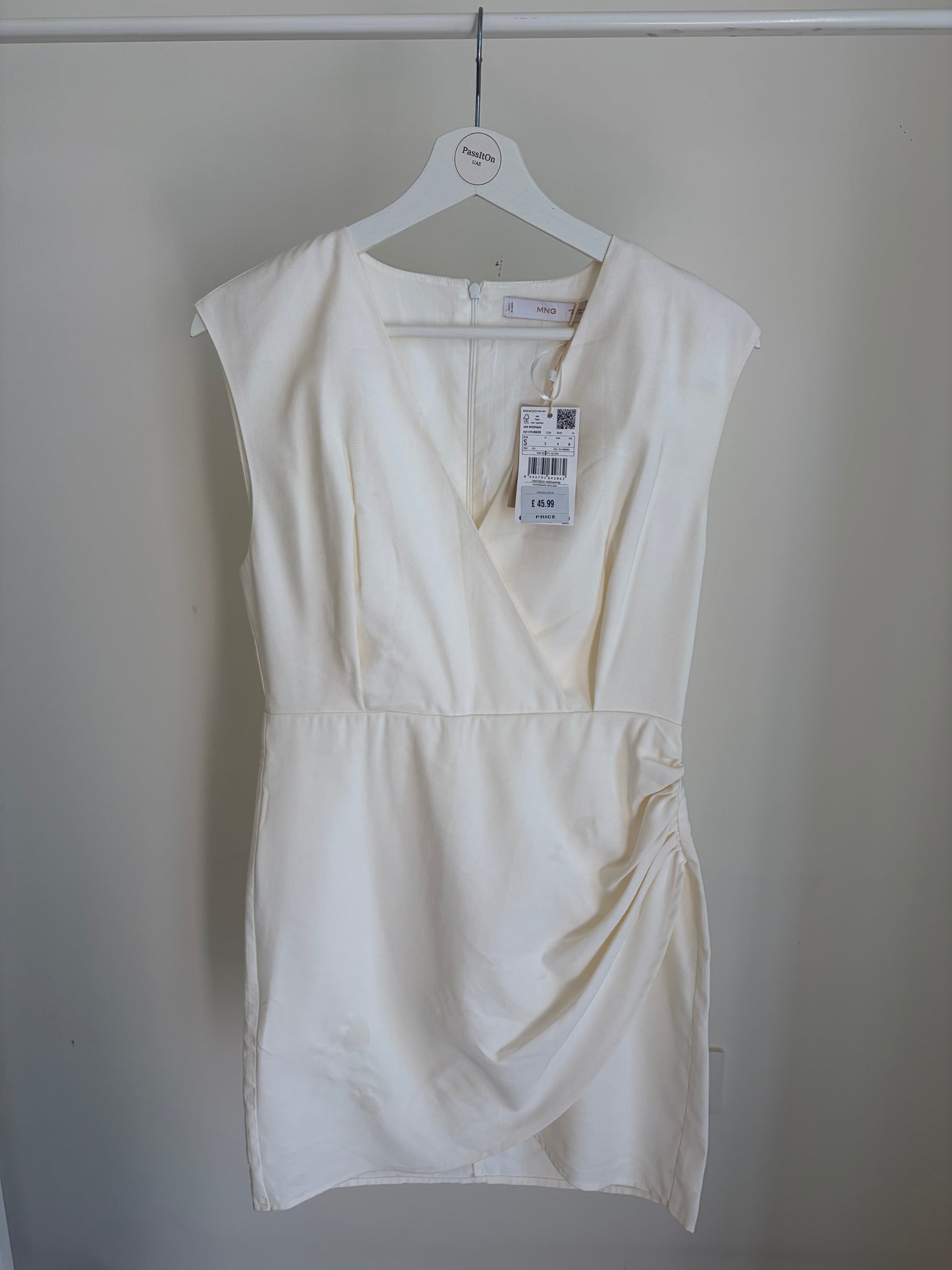 mango white dress