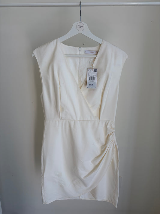 mango white dress