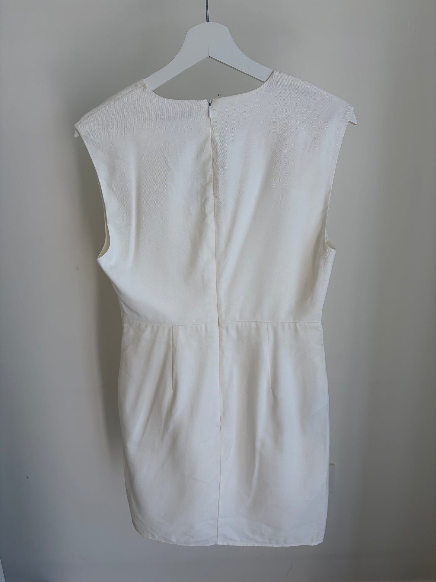 mango white dress