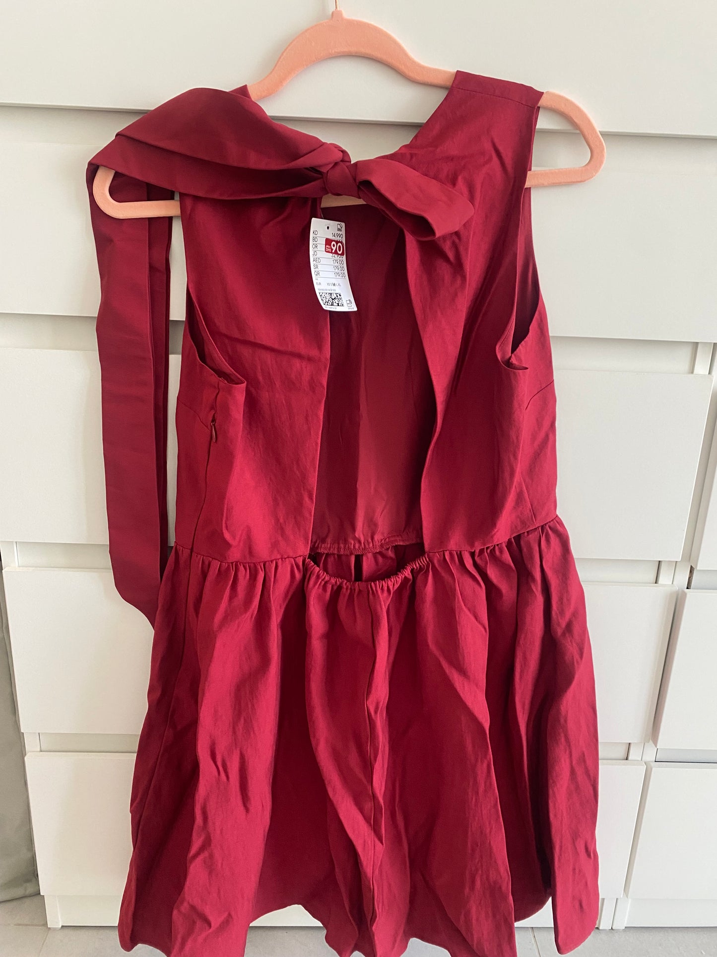 H&M Short Red Dress - Medium