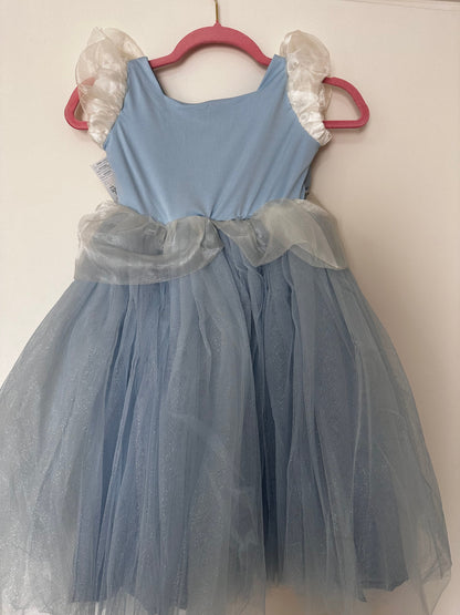 Pottery Barn Kids blue princess fancy dress and doll BRAND NEW