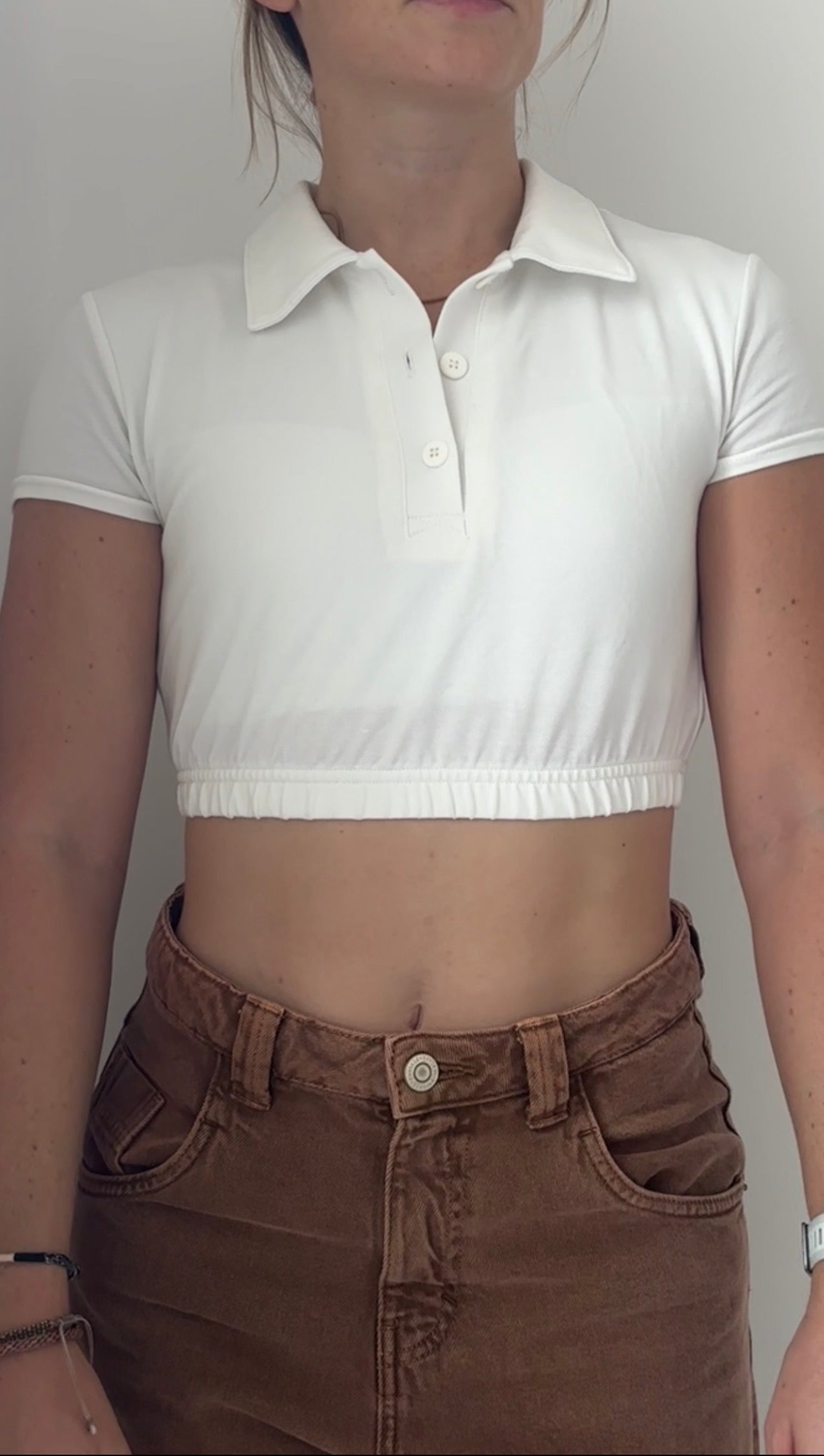 alo Cropped Polo