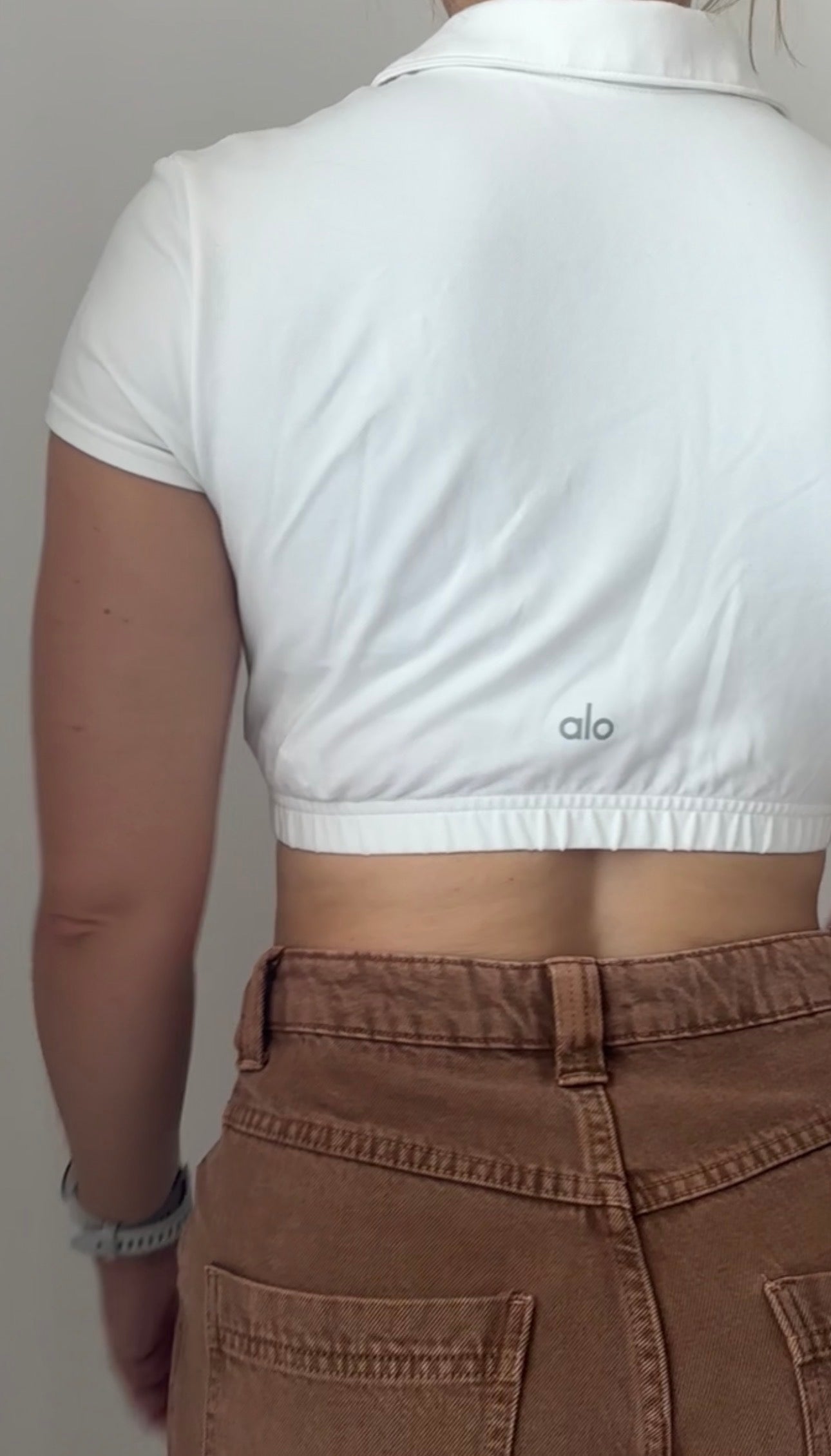 alo Cropped Polo