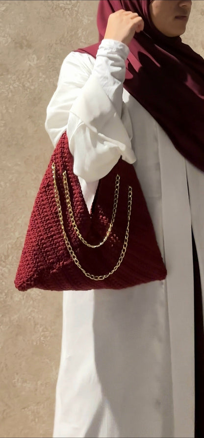 Aurora Crochet Hand Bag