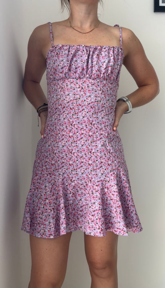 floral dress short