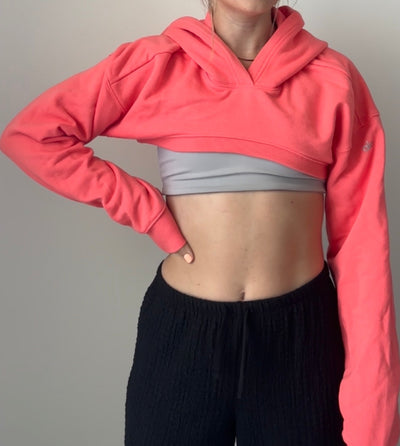 alo hoody shrug