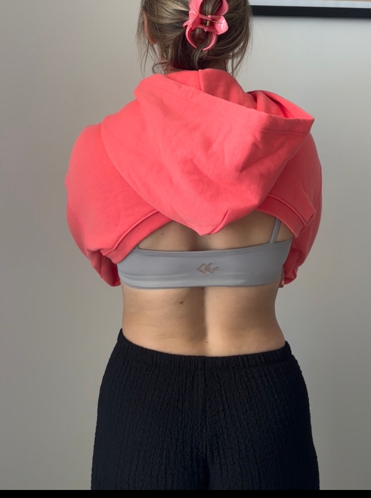 alo hoody shrug