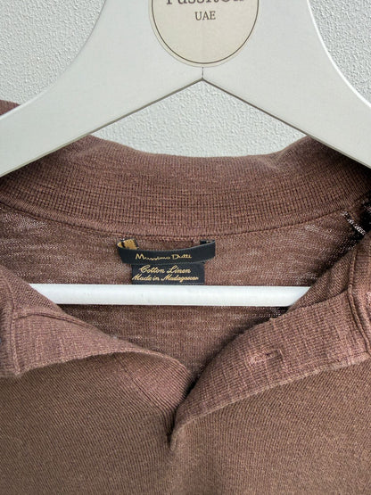 Authentic Massimo Dutti Brown T-Shirt