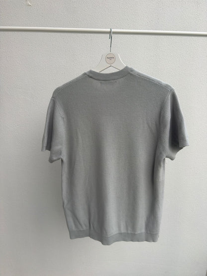 Zara Grey Knit Polo