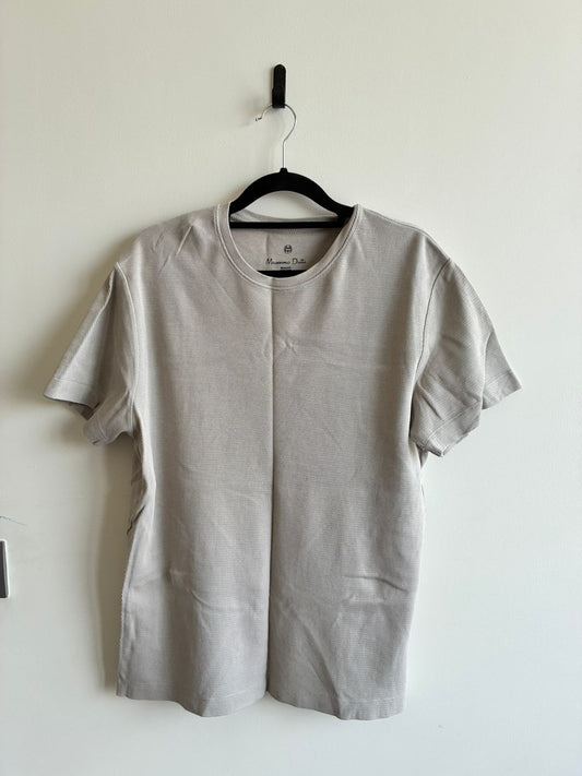 Massimo Dutti Waffle-Knit Tee
