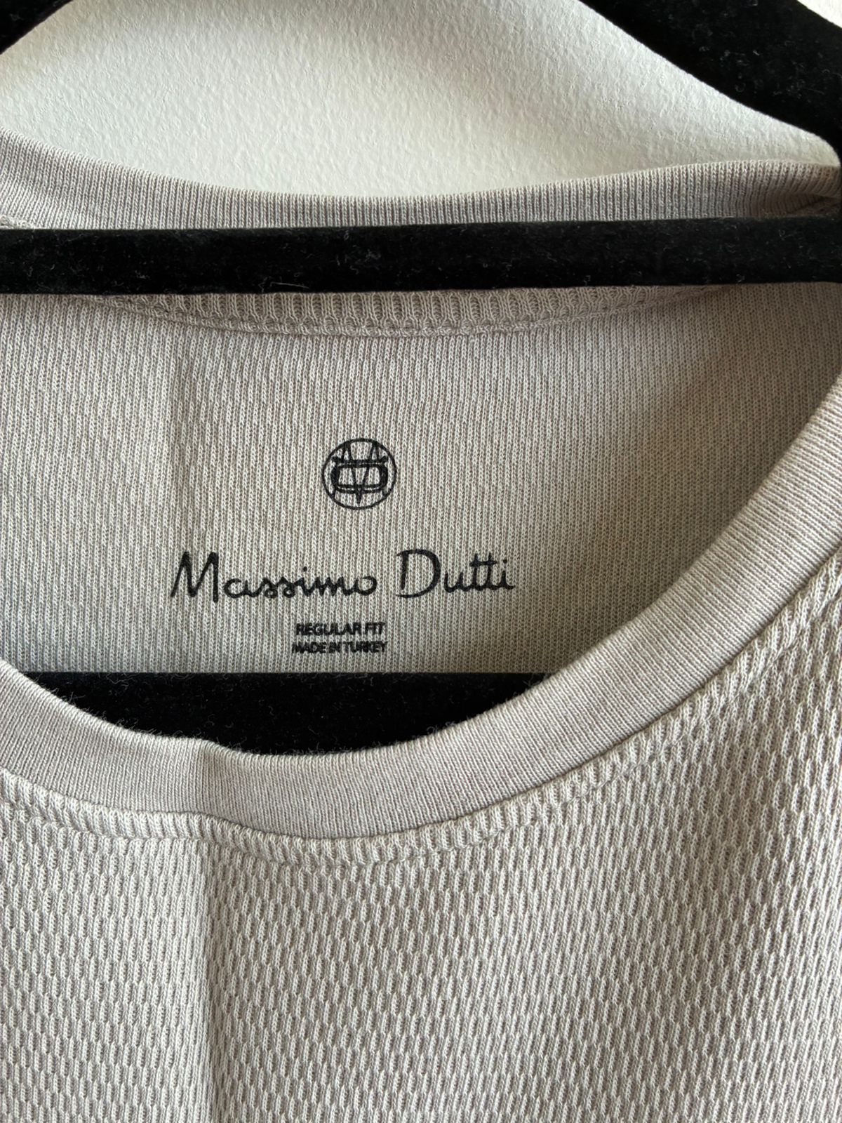Massimo Dutti Waffle-Knit Tee